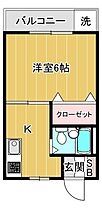 クラインブルク  ｜ 東京都足立区千住桜木（賃貸アパート1K・4階・21.53㎡） その2