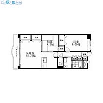 フェリシア柳都  ｜ 新潟県新潟市中央区下大川前通5ノ町（賃貸マンション2LDK・3階・63.96㎡） その2