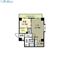 ブラスト南万代  ｜ 新潟県新潟市中央区幸西4丁目（賃貸マンション1LDK・2階・42.97㎡） その2