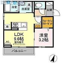 ベル・スラージュ  ｜ 新潟県新潟市中央区長嶺町（賃貸アパート1LDK・2階・32.80㎡） その2