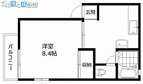 リバーサイドハイムA  ｜ 新潟県新潟市中央区川岸町3丁目（賃貸アパート1K・2階・30.51㎡） その2