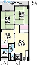 間取図画像 3DK