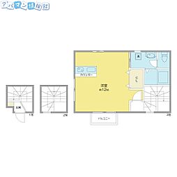 間取図画像 ワンルーム