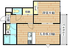 パークヴィラ  ｜ 大阪府茨木市西河原２丁目（賃貸アパート1LDK・1階・50.34㎡） その2