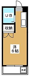 メゾン南阿佐ヶ谷 ワンルームの間取図画像