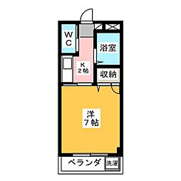 アプリーレ井荻 1Kの間取図画像