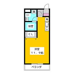 間取図画像 ワンルーム