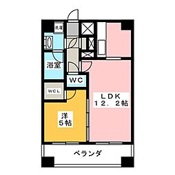 セジョリ上石神井 1LDKの間取図画像
