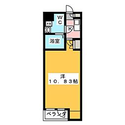 BeverlyHomes石神井台 1Kの間取図画像