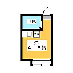 シエスタ下井草 ワンルームの間取図画像