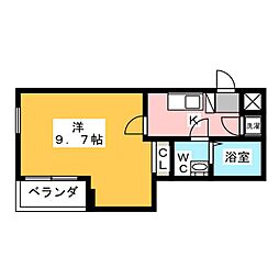 BeverlyHomes石神井台 1Kの間取図画像