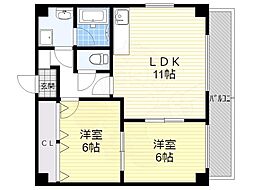 スクエアコート 1階/-