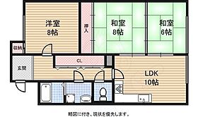 京都府京都市中京区晴明町（賃貸マンション3LDK・5階・85.00㎡） その2