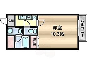 京都府京都市西京区御陵鴫谷（賃貸マンション1K・3階・29.12㎡） その2