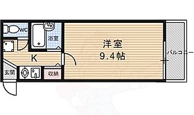 京都府京都市右京区西院安塚町（賃貸マンション1K・2階・27.26㎡） その2