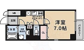 京都府京都市中京区西ノ京小堀町（賃貸マンション1K・9階・25.51㎡） その2