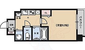 京都府京都市下京区上之町（賃貸マンション1K・5階・21.15㎡） その2