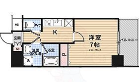 京都府京都市右京区梅津南広町（賃貸マンション1K・10階・25.52㎡） その2