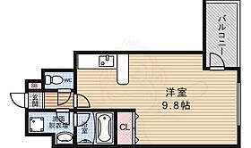 京都府京都市中京区聚楽廻東町（賃貸マンション1R・5階・26.46㎡） その2