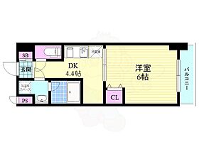 京都府京都市中京区壬生上大竹町（賃貸マンション1DK・4階・26.04㎡） その2