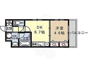 京都府京都市中京区壬生檜町（賃貸マンション1DK・1階・29.60㎡） その2