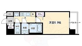 京都府京都市上京区尼ケ崎横町350番3号（賃貸マンション1K・3階・22.80㎡） その2