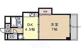 京都府京都市右京区西院松井町（賃貸マンション1DK・3階・30.30㎡） その2