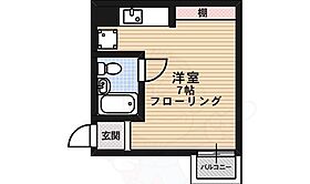 京都府京都市上京区東橋詰町（賃貸マンション1K・6階・16.93㎡） その2