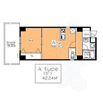 京都府京都市中京区壬生森前町（賃貸マンション1LDK・4階・42.24㎡） その2