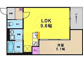 京都府京都市南区久世中久世町２丁目（賃貸アパート1LDK・3階・34.50㎡） その2