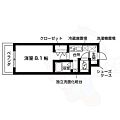 KCCフラット鞍馬口4階6.6万円