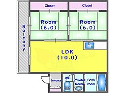 ヴィラ・アサダ 1階/-