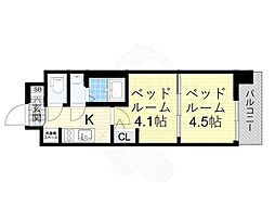 エステムコート京都祥邸（キザシテイ） 6階/-