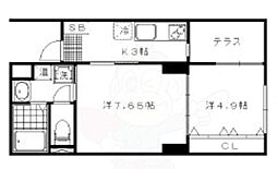 北野エスポワコリン 1階/-