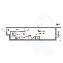 THE GARNET SUITE RESIDENCE 西大路 4階/-