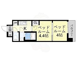 エステムコート京都祥邸(キザシテイ) 8階/-
