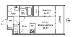 近鉄京都線 東寺駅 徒歩5分 2階/-