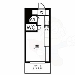 間取図画像 ワンルーム
