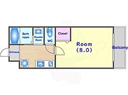 フォルトゥーナ広隆寺 2階/-
