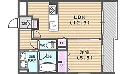 グランドール京都 1階/-