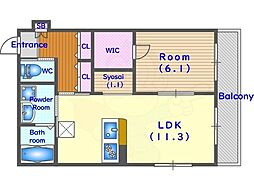 近鉄京都線 東寺駅 徒歩3分 2階/-