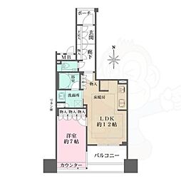 プレティナージュ御池東洞院 5階/-
