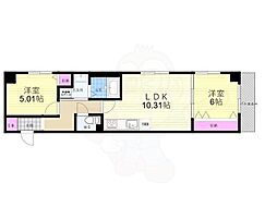 間之町御池レジデンス 4階/405