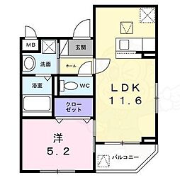 ソレイユ八条春日 2階/-