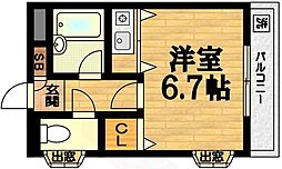 グリーンヴィレッジ烏丸 2階/-