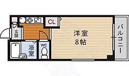 SHICATASEPTBLDG 1Kの間取図画像