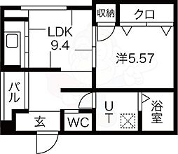 朱雀館 3階/-