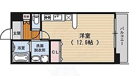 ファインエレガンスビル ワンルームの間取図画像