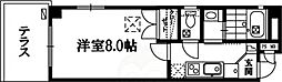 フォルグレンツェン 1Kの間取図画像