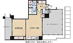 ベラジオ京都洛南2 1LDKの間取図画像